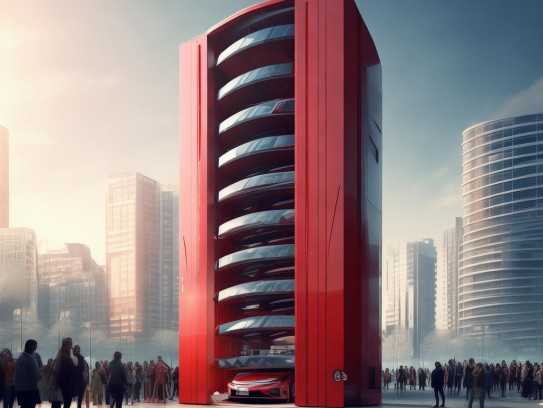 红门智能立体停车，创新城市空间布局新纪元,红门智能立体停车设备，引领停车革命，重塑城市空间格局,智能立体停车设备,立体停车,第1张